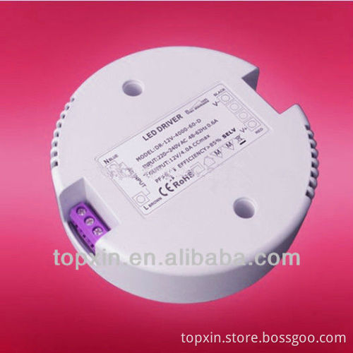 power55w input current 2000mA round shape driver led driver